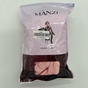 MANZI 3 Pair Pink  Sz 4-6 Years Comfort Stretch  Tights